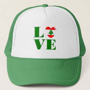 I love Lebanon Trucker Hat