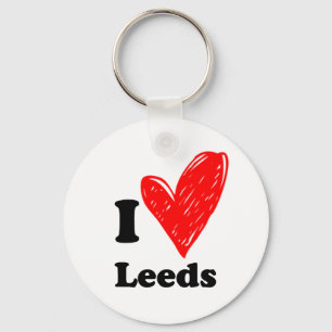 I love Leeds Key Ring