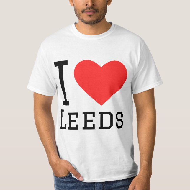 I love Leeds T-Shirt (Front)