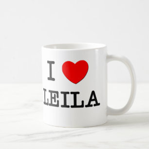 I Love Leila Coffee Mug
