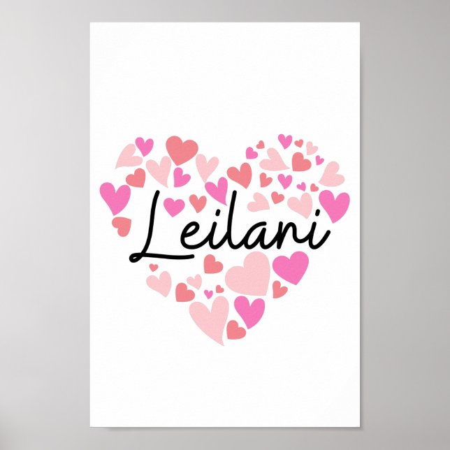 I love Leilani Poster (Front)