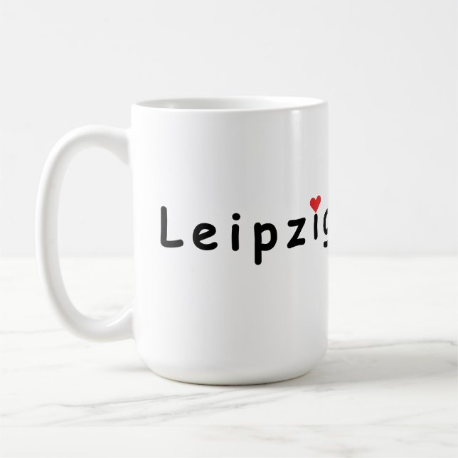 I love Leipzig Coffee Mug (Left)