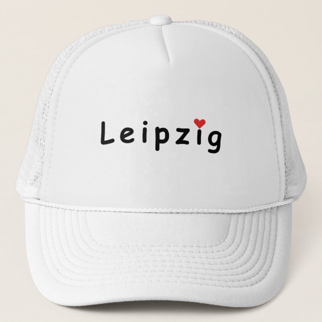 I love Leipzig Trucker Hat (Front)