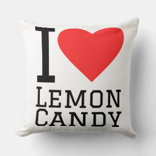 I love lemon candy cushion