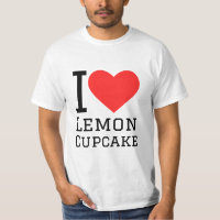 I love lemon cupcake