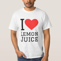 I love lemon juice