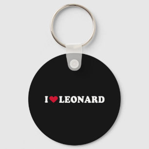 I LOVE LEONARD KEY RING