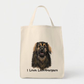 I Love Leonbergers Tote Bag