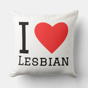 I love lesbian cushion