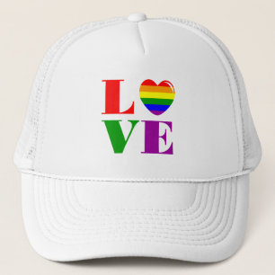 I love LGBT Trucker Hat