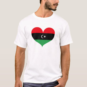 I Love Libya Flag T-Shirt