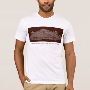 I Love Lida Belarus Architecture Castle Sketch T-Shirt