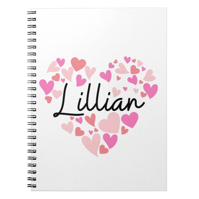 I love Lillian Notebook (Front)