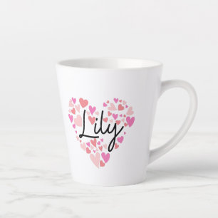 I love Lily Latte Mug