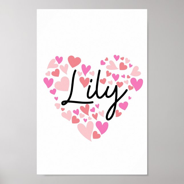 I love Lily Poster (Front)