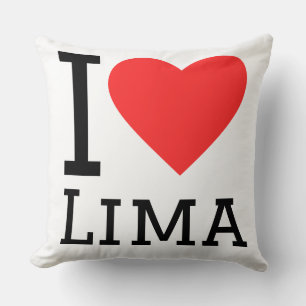 I love lima cushion