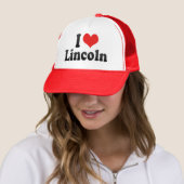 I Love Lincoln Trucker Hat (In Situ)