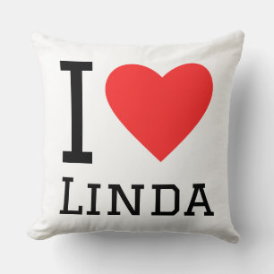 I love linda cushion
