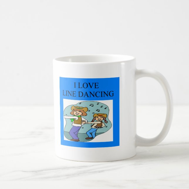 i love line dancing coffee mug (Right)