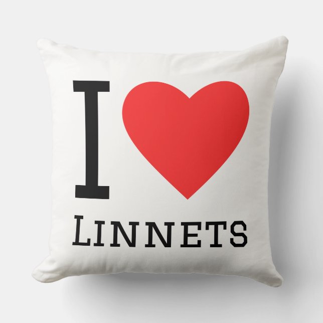 I love linnets cushion (Front)