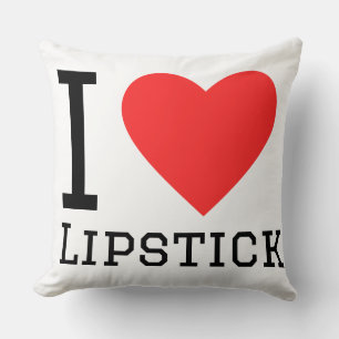 I love lipstick  cushion