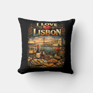 I Love Lisbon Cushion