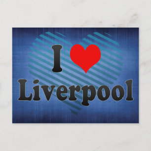 I Love Liverpool, United Kingdom Postcard