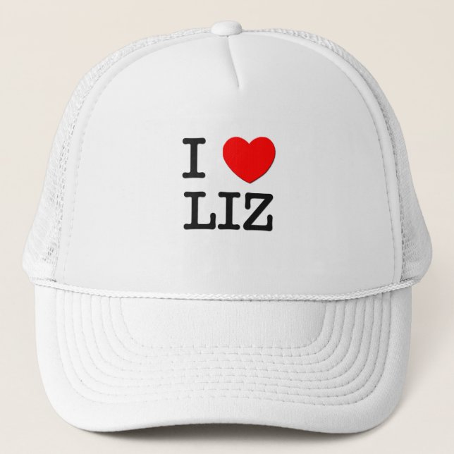 I Love Liz Trucker Hat (Front)
