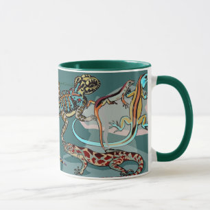 I love LIZARDS-drinking mug