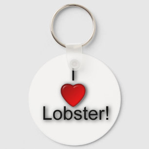 I love Lobster! Key Ring