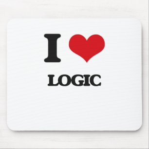 I Love Logic Mouse Pad