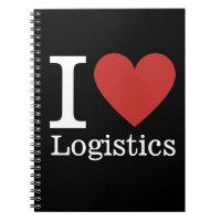 I ❤️ Love Logistics - Logistics Dept. NOTEBOOK