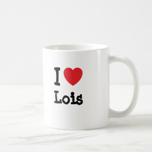 I love Lois heart T-Shirt Coffee Mug