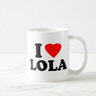 I Love Lola Coffee Mug