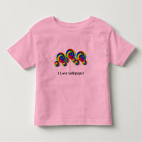 I Love Lollipops t-shirt kids