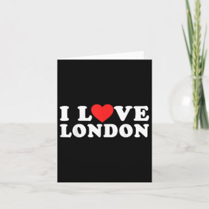 I Love London Card