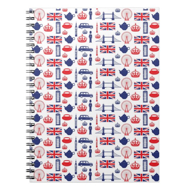 I Love London - Everything London Notebook (Front)