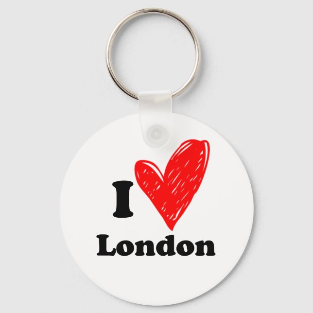 I love London Key Ring (Front)