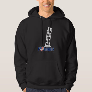 I Love London Leaning Tower Of Pisa Italy Prank Pr Hoodie