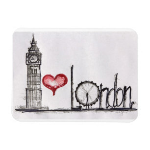 I love London Magnet