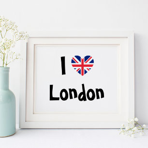 I Love London Poster