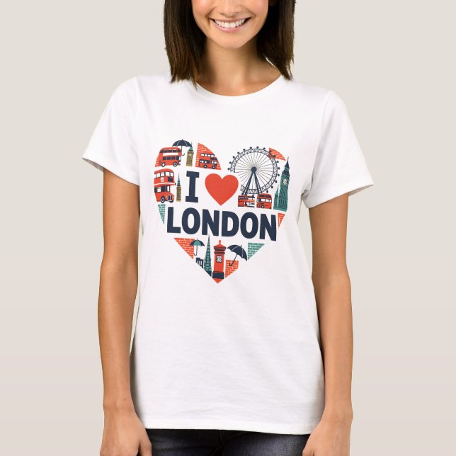i love london t shirts uk - I ❤️ LONDON Tee (Front)