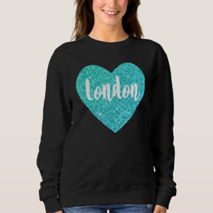 I Love London Uk Heart Sweatshirt
