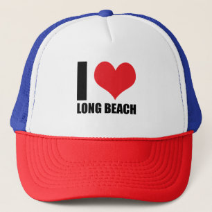 I love Long Beach Trucker Hat