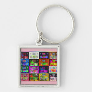 I LOVE Los Angeles Beautiful Diversity Keychain