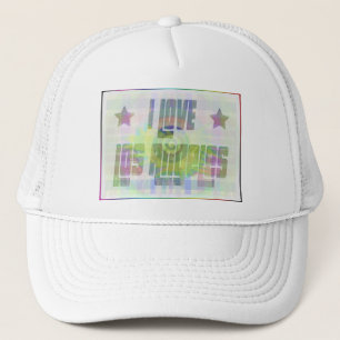 I LOVE Los Angeles Beautiful Pastel Hat