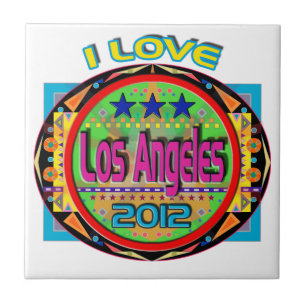 I LOVE Los Angeles Emblem #1 2012 Tile