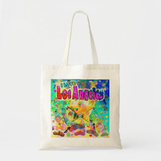 I LOVE Los Angeles Epoch Hour Tote Bag
