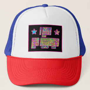 I Love Los Angeles Smile Drama Hat