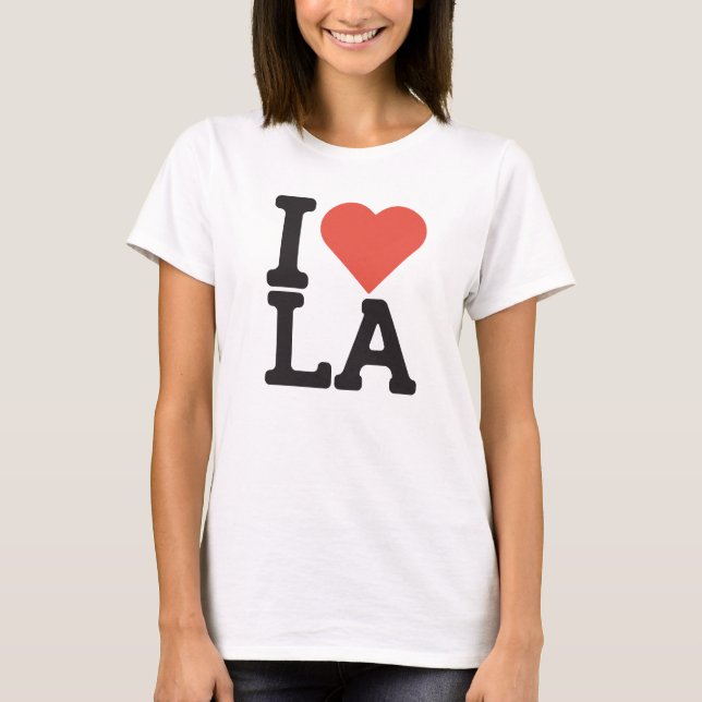 I Love Los Angeles  T-Shirt (Front)